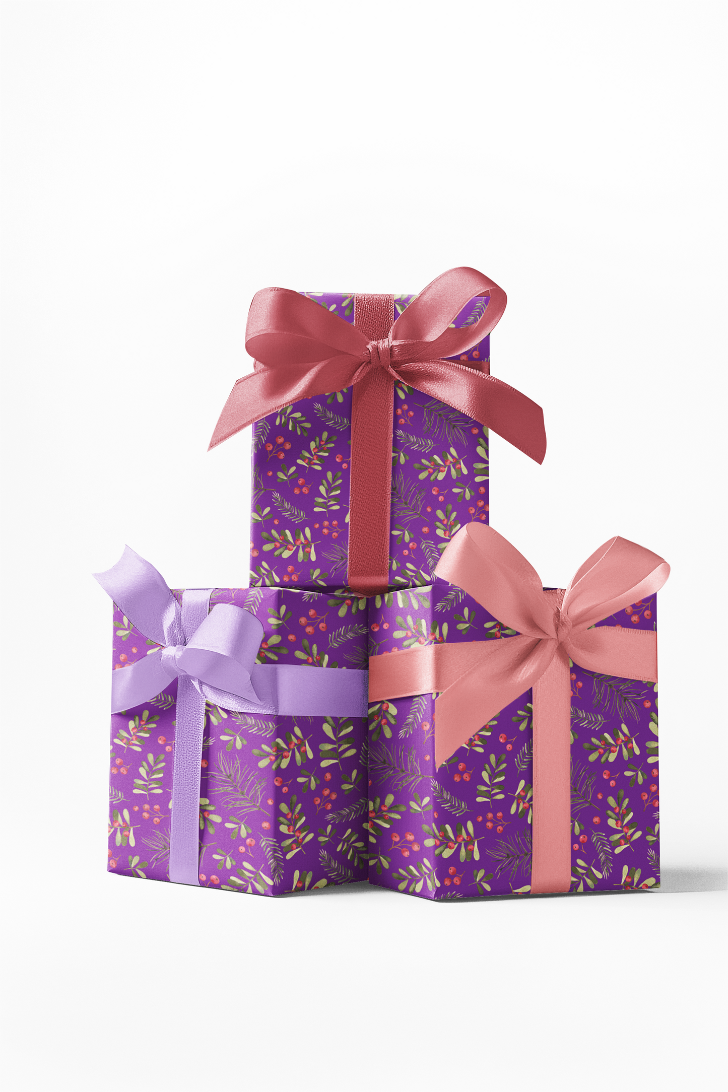 Cranberry Print Custom Wrapping Paper