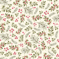 Cranberry Print Custom Wrapping Paper