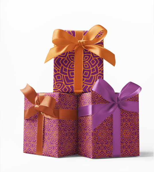 Custom Hindi Print Custom Wrapping Paper