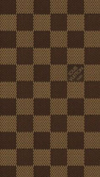 Custom Louis Vuitton Checked Pattern Wrapping Paper