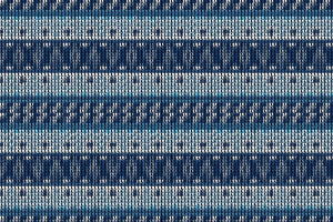 Blue Ugly Sweater Custom Wrapping Paper