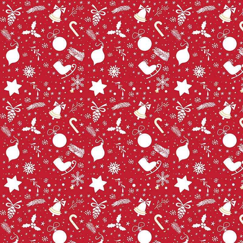 Fun Red Custom Wrapping Paper