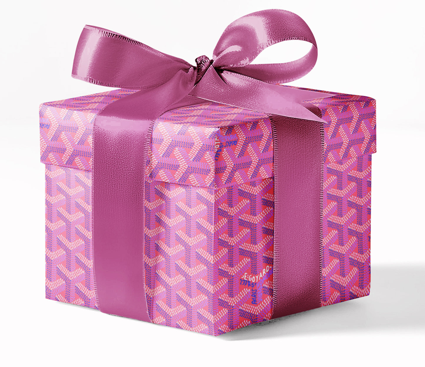 Custom Initals Designer Wrapping Print