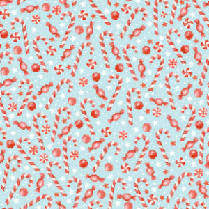 Blue Candy Custom Wrapping Paper