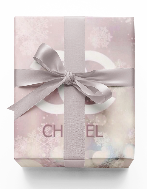 Custom Chanel Print Wrapping Paper