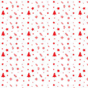 Little Red Trees Custom Wrapping Paper