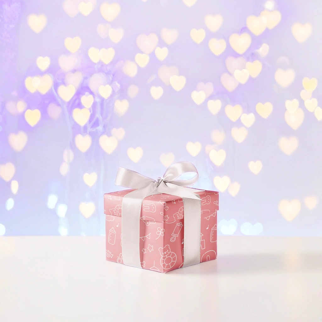 Pink Baby Custom Wrapping Paper