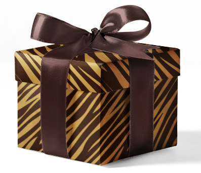 Animal Print Custom Wrapping Paper