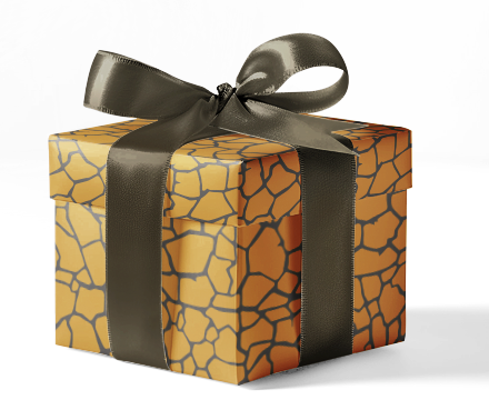 Animal Print Custom Wrapping Paper