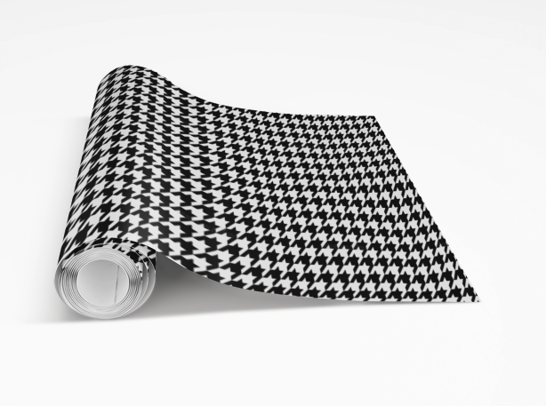 Custom Houndstooth Print Wrapping Paper