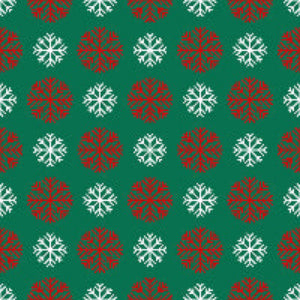 Snow Flake Custom Wrapping Paper