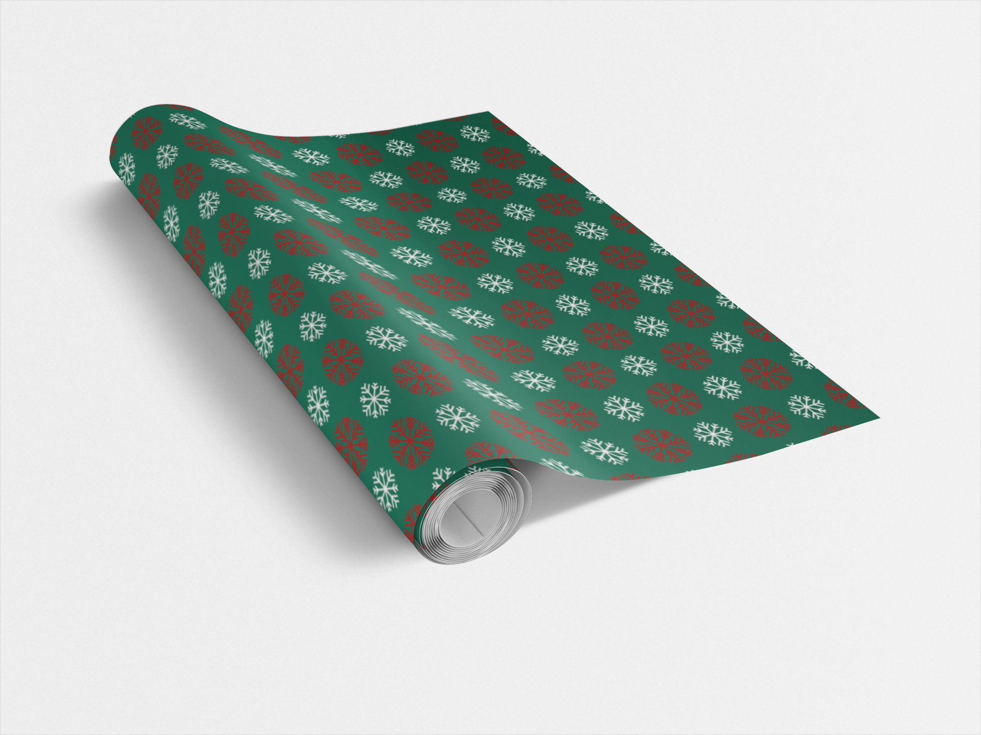 Snow Flake Custom Wrapping Paper