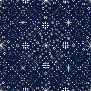 Snow Pattern Custom Christmas Paper