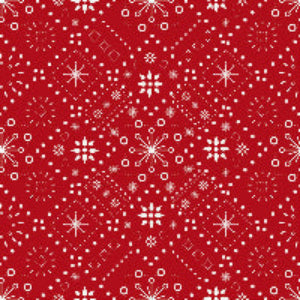 Snow Pattern Custom Christmas Paper