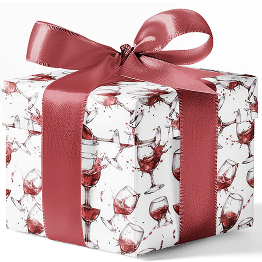 Bring the Wine Custom Wrapping Paper