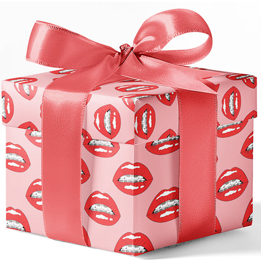 Brace Face Custom Wrapping Paper