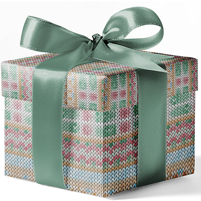 Mint Ugly Sweater Custom Wrapping Paper