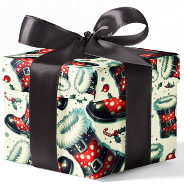 Happy Boots Custom Wrapping Paper