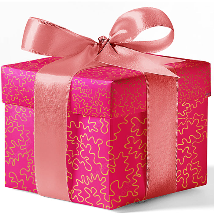 Fuchsia Surprise Custom Wrapping Paper