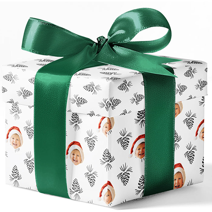 Christmas Pine Custom Wrapping Paper