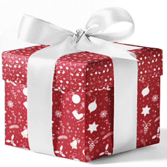 Fun Red Custom Wrapping Paper