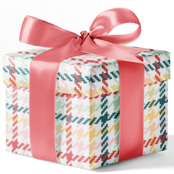 Custom Plaid Wrapping Paper