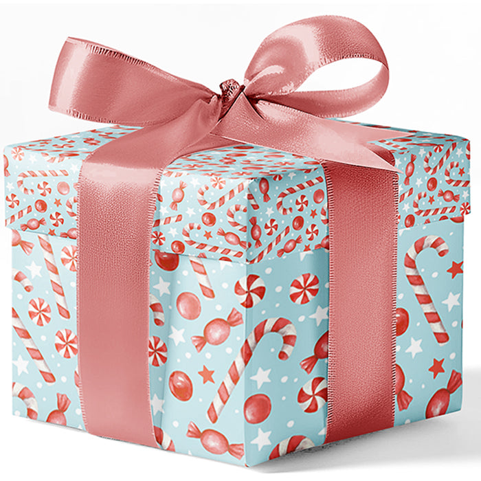 Blue Candy Custom Wrapping Paper