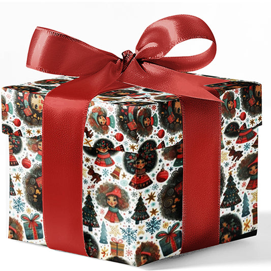 Beautiful Girl Custom Wrapping Paper