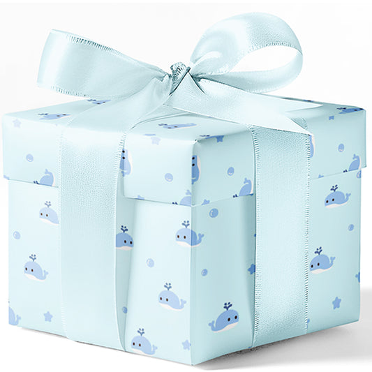 Whale Baby Custom Wrapping Paper