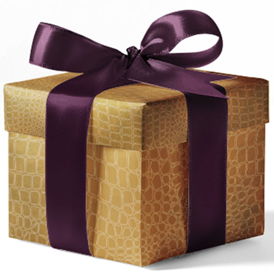Golden Animal Print Custom Wrapping Paper