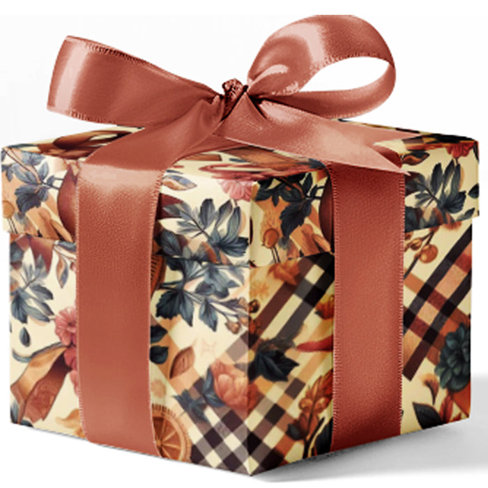 Custom Designer Rose Pattern Wrapping Paper