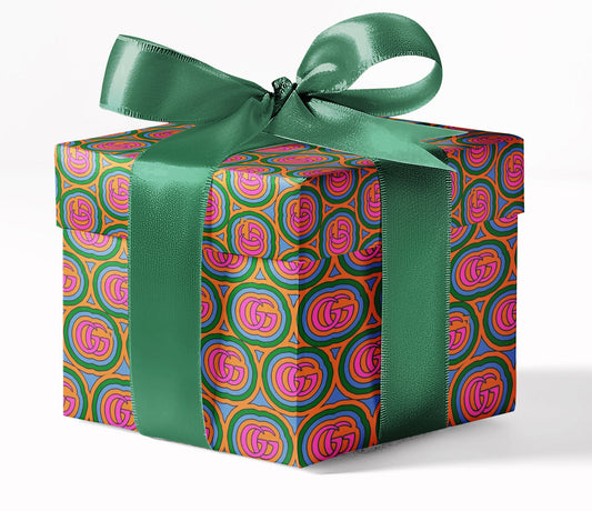 Custom Design Print Wrapping Paper