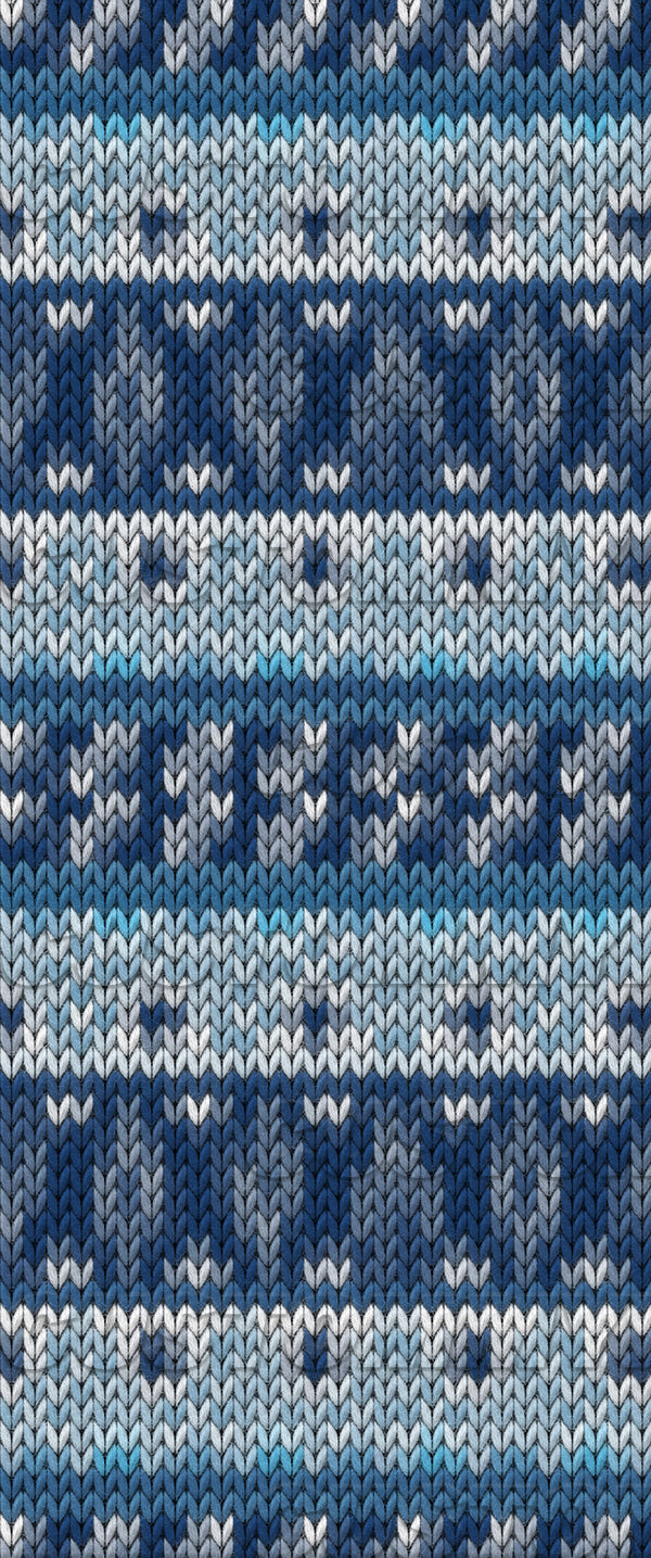 Textured pattern with blue and white horizontal stripes