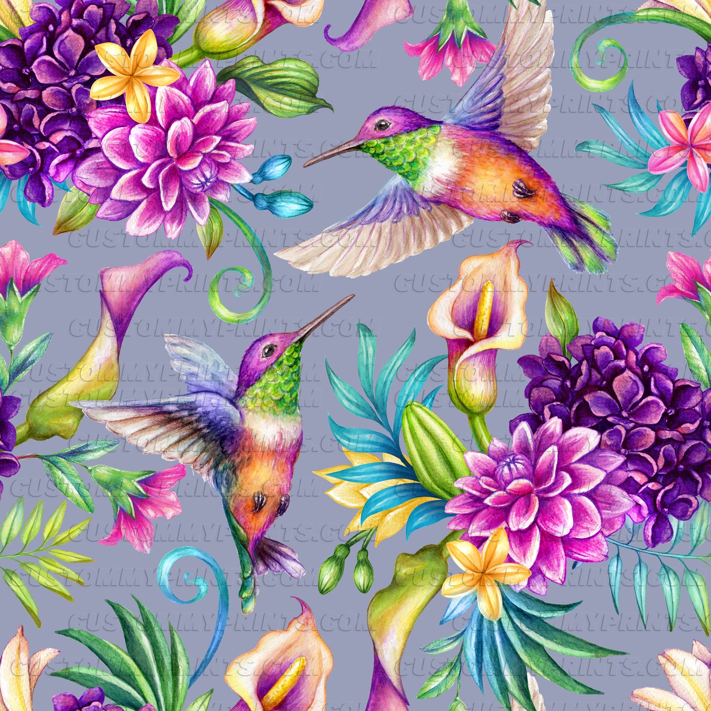 Hummingbird Custom Wrapping Paper