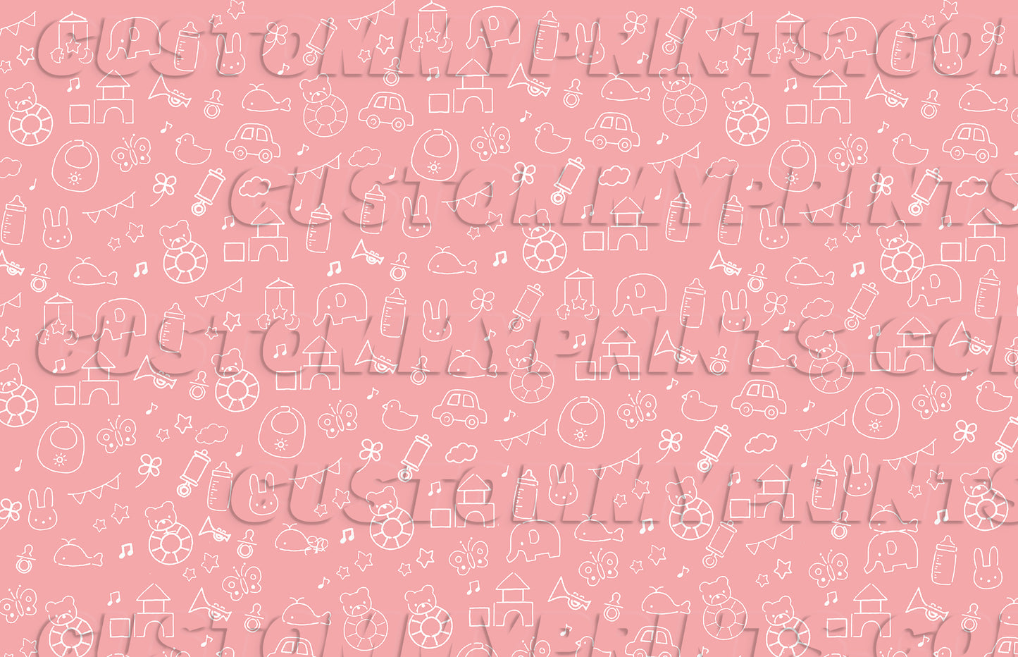 Pink Baby Custom Wrapping Paper