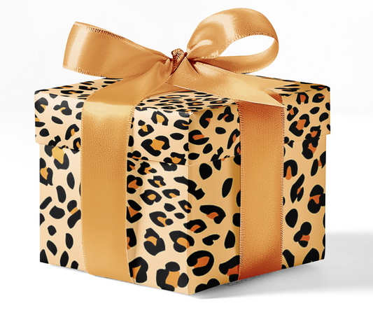 Custom Cheetah Wrapping Paper