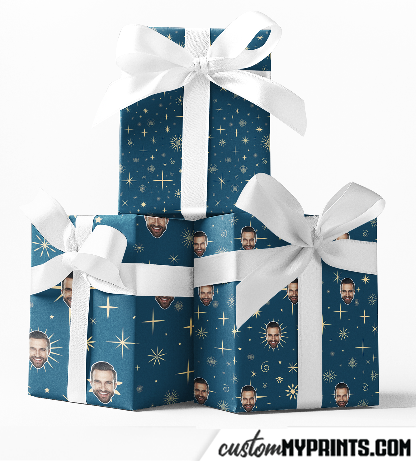 Counting Stars Custom Wrapping Paper