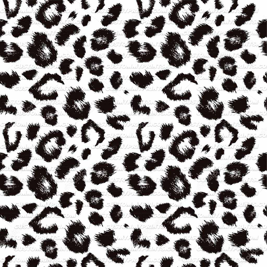 Wild Chic Leopard Print Custom Wrapping Paper