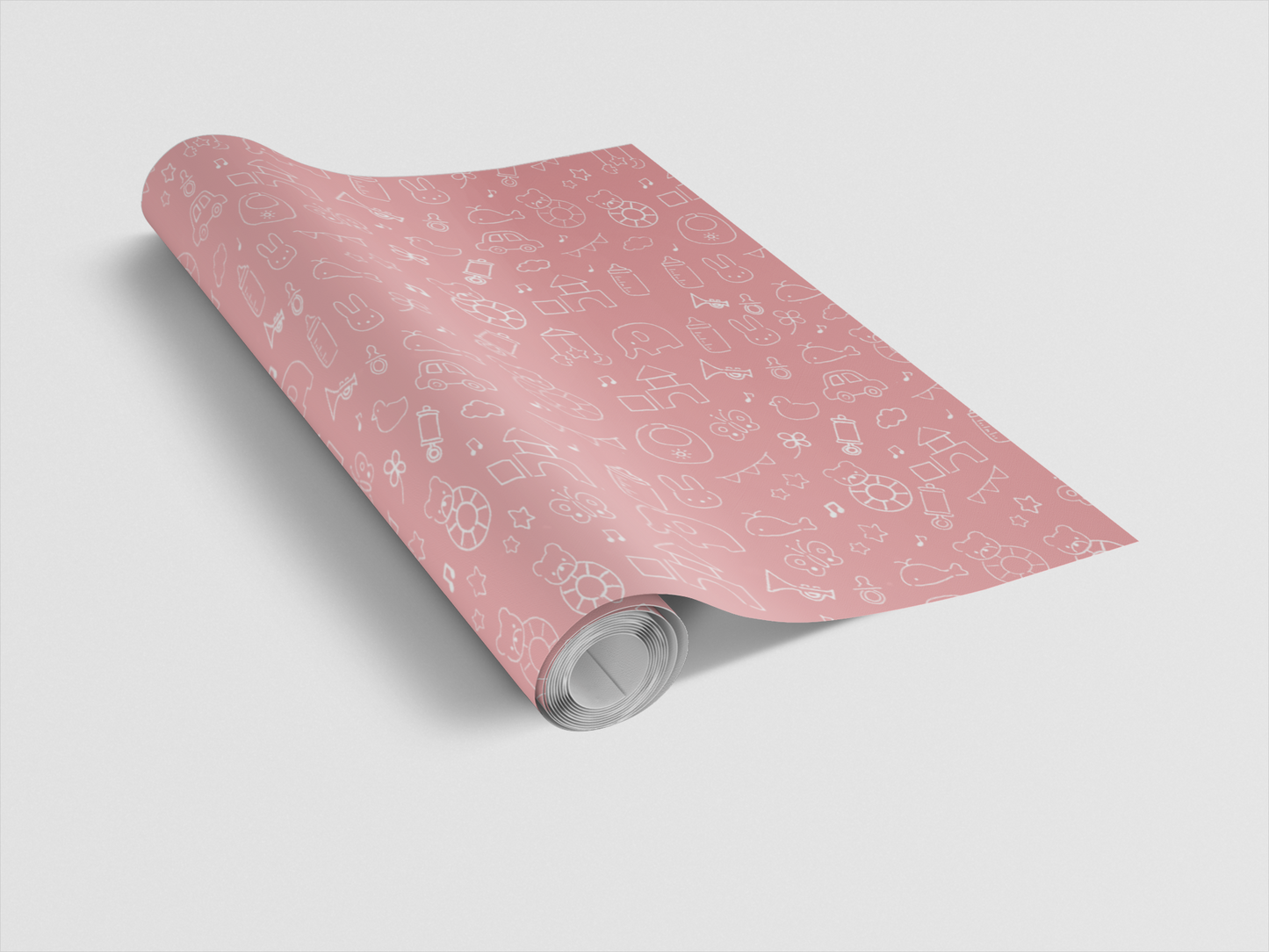 Pink Baby Custom Wrapping Paper