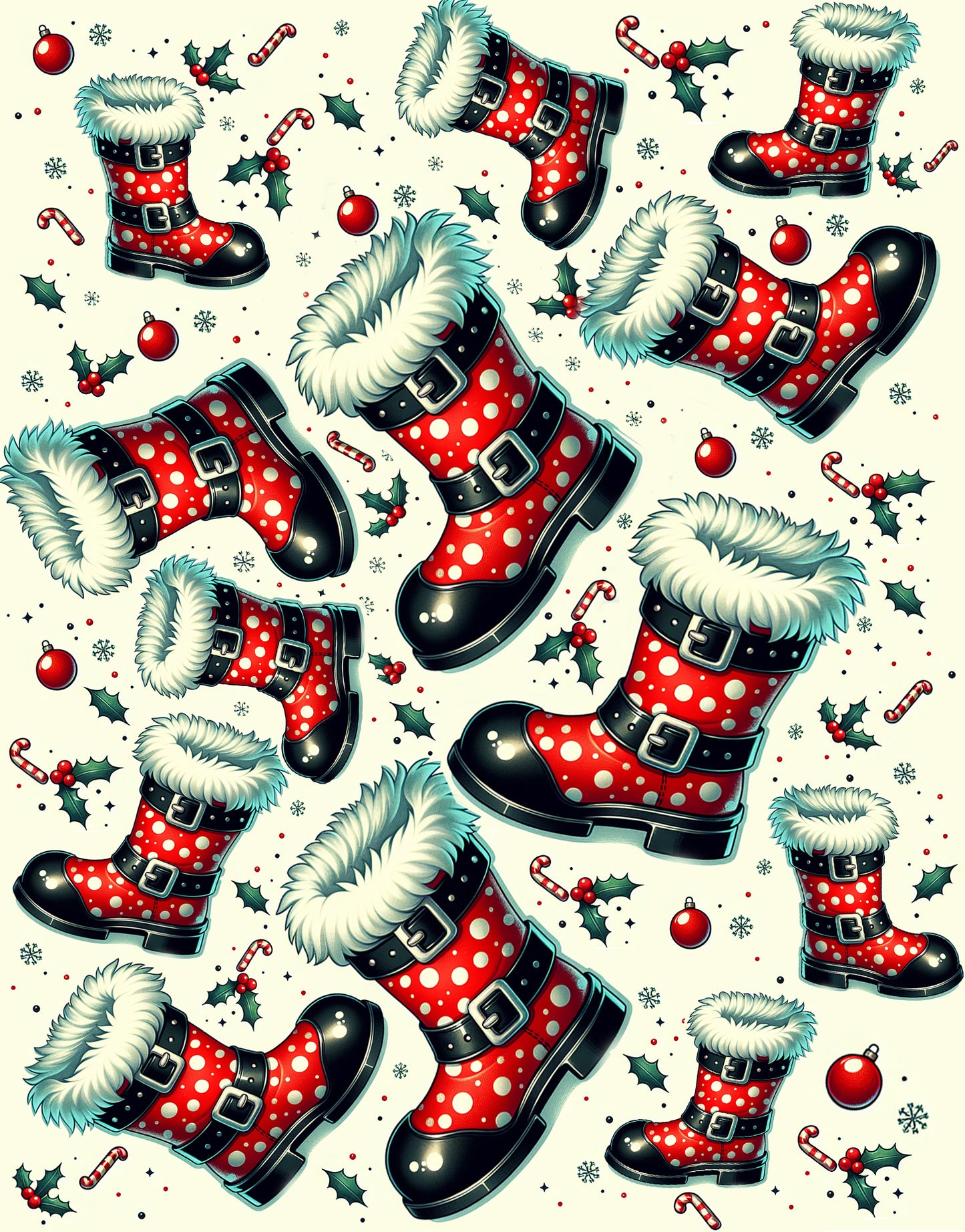 Happy Boots Custom Wrapping Paper