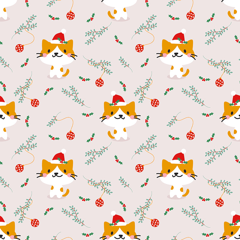Happy Kitty Custom Wrapping Paper