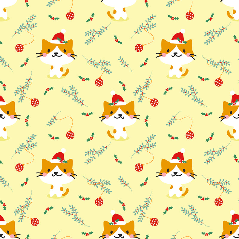 Happy Kitty Custom Wrapping Paper