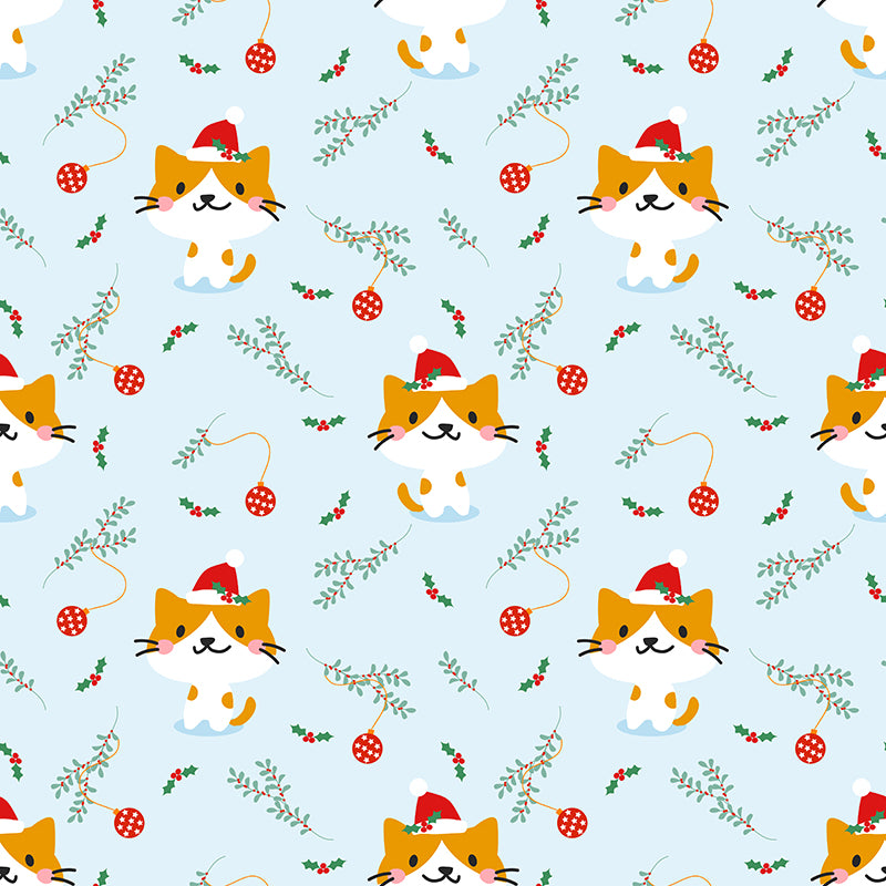 Happy Kitty Custom Wrapping Paper