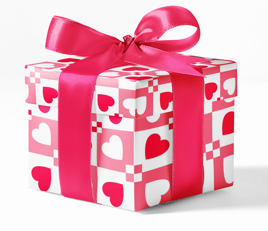valentines wrapping paper